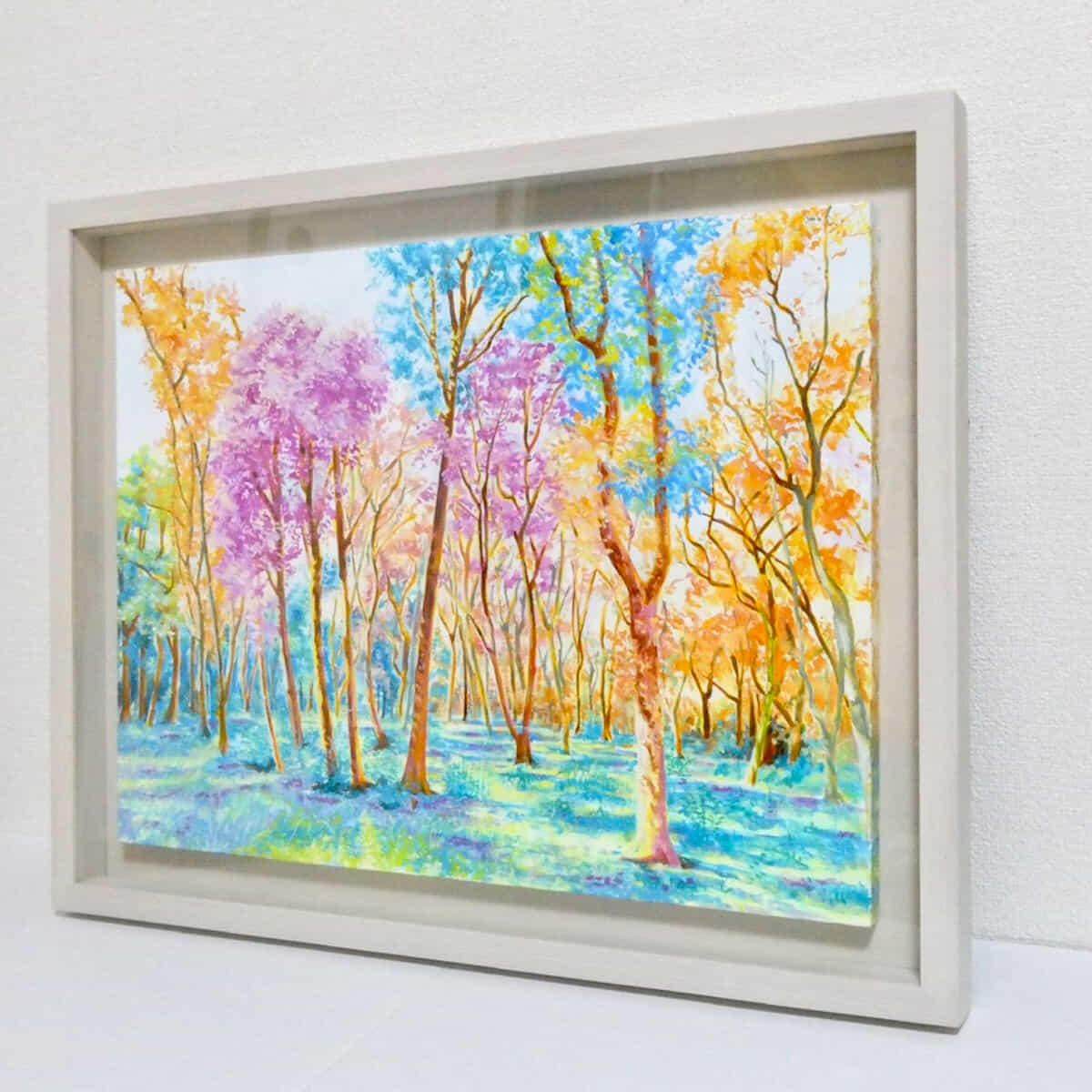 色彩の森 木々の中で-4