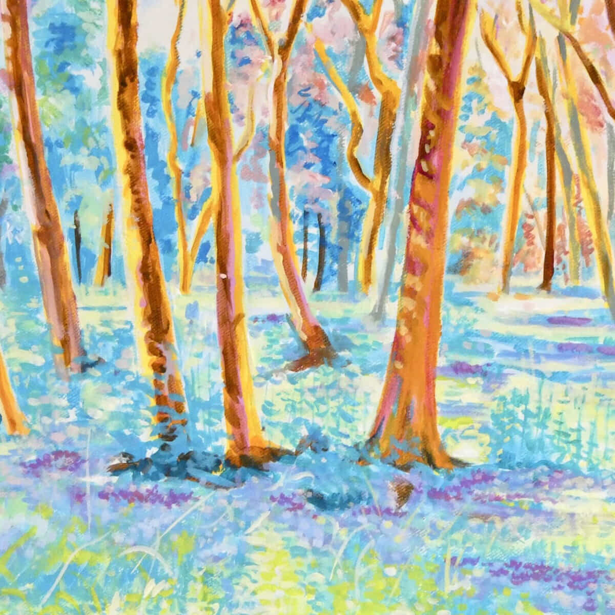 色彩の森 木々の中で-9