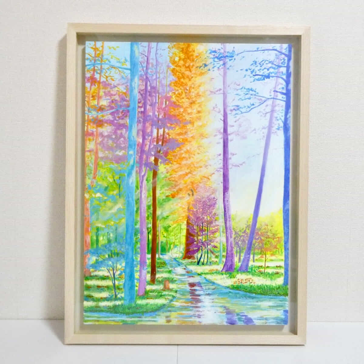 色彩の森 静かな川