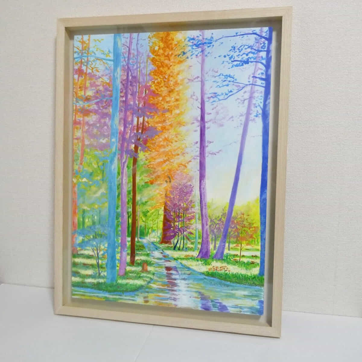 色彩の森 静かな川-2