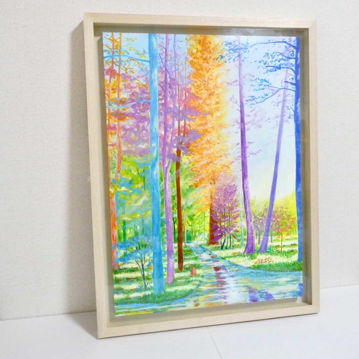 色彩の森 静かな川-3