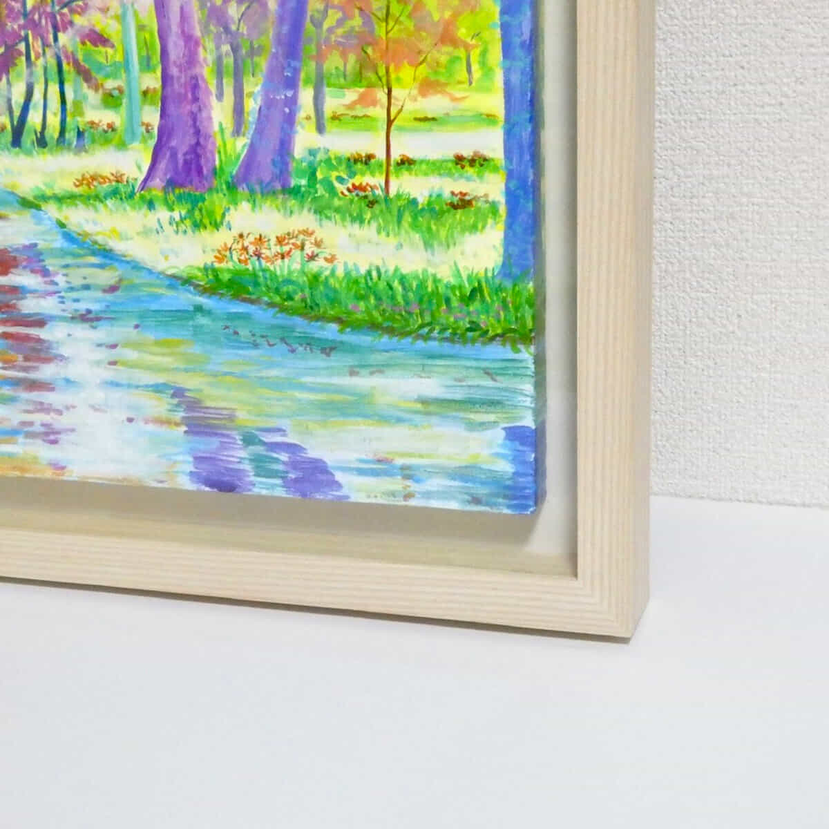 色彩の森 静かな川-4