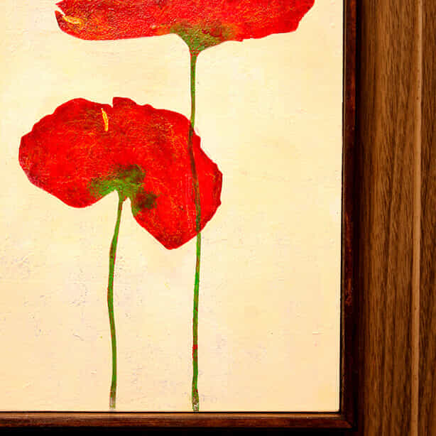 Red poppies No.185-7