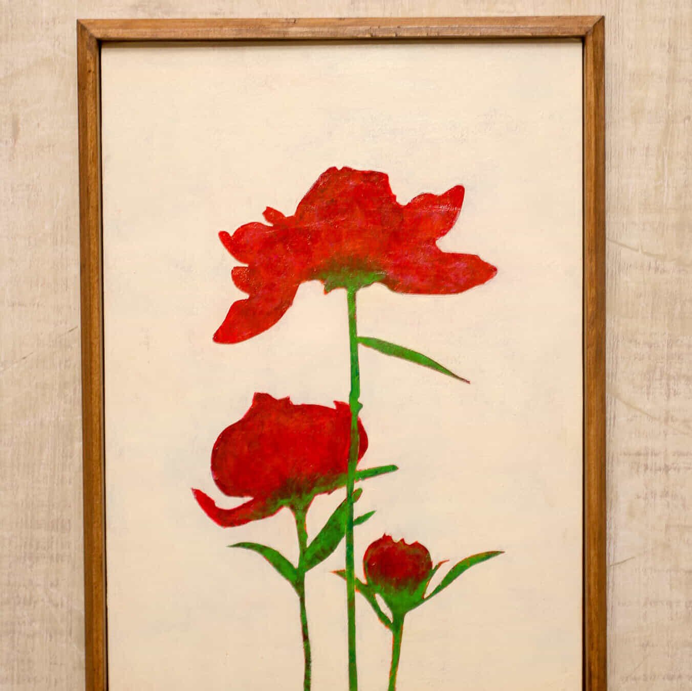 Red peony No.187-2