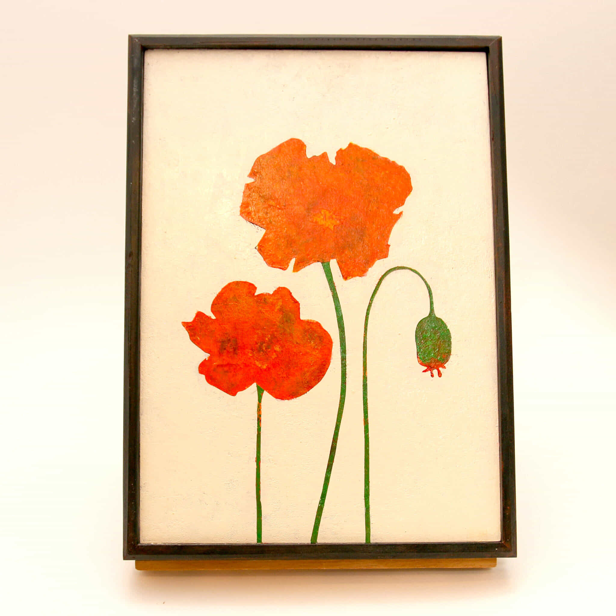 Orange poppies#3 No.196-4