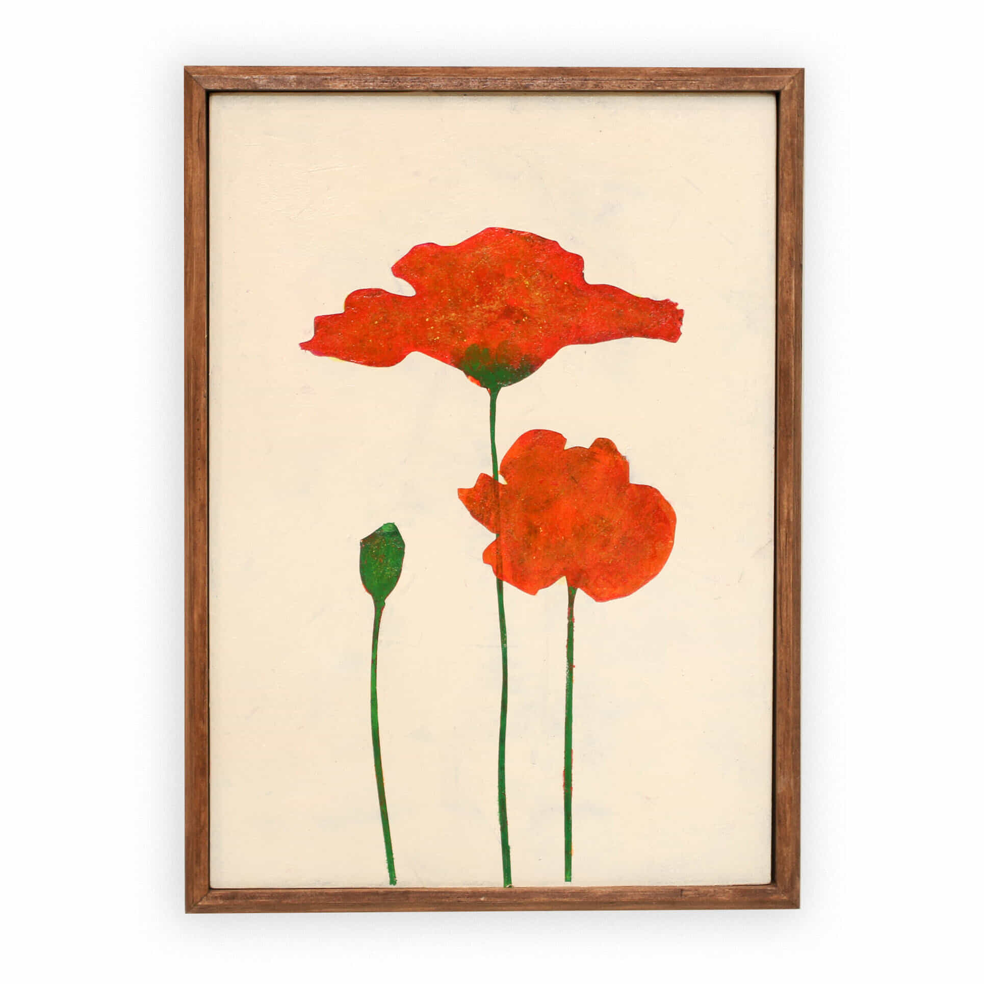 Orange poppies B No.200