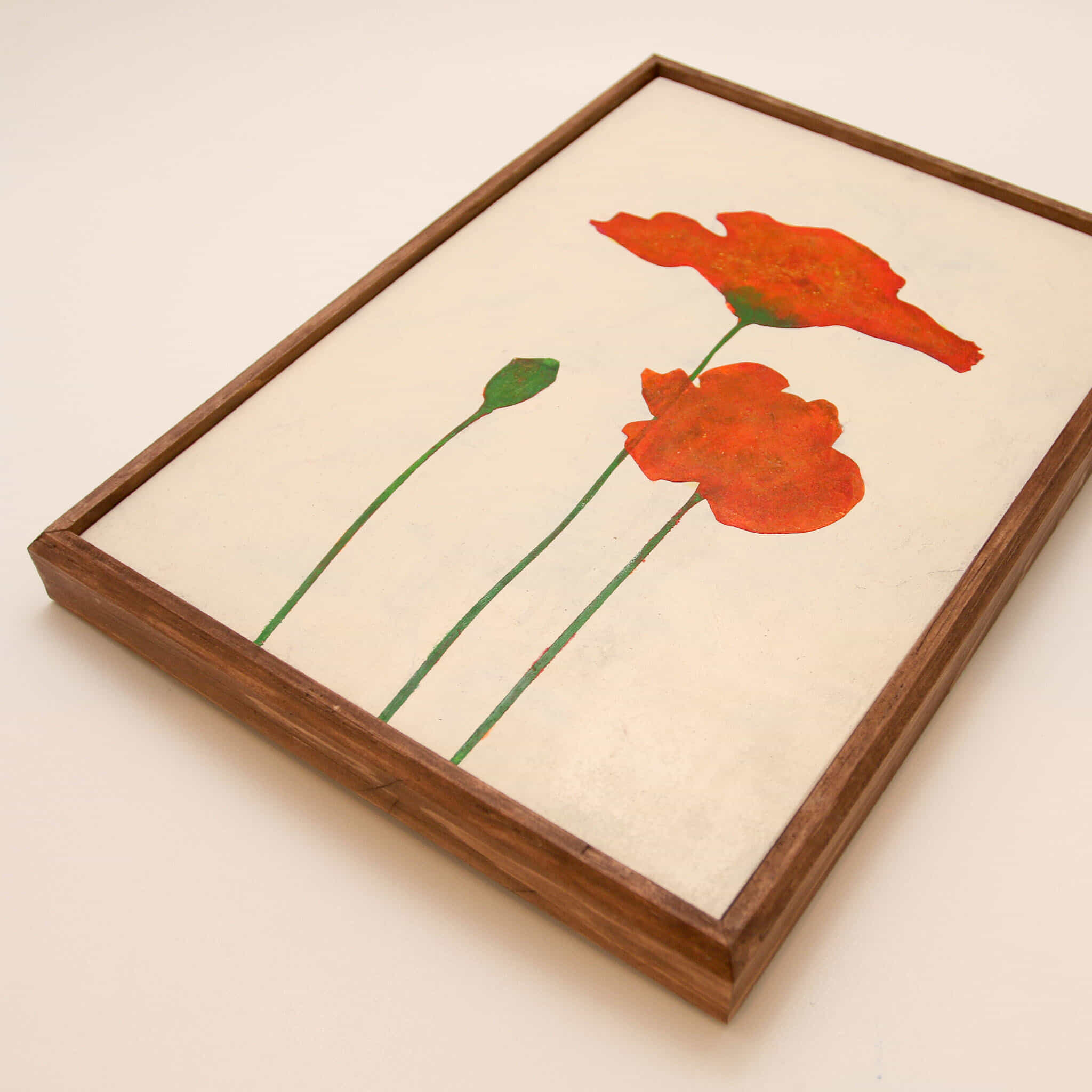 Orange poppies B No.200-2