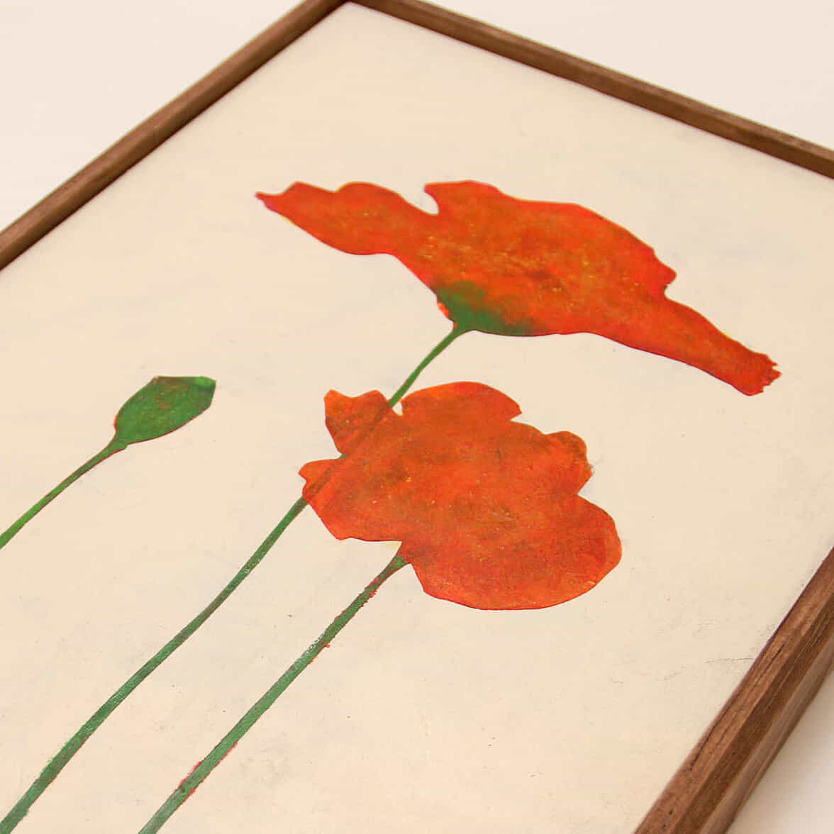 Orange poppies B No.200-5