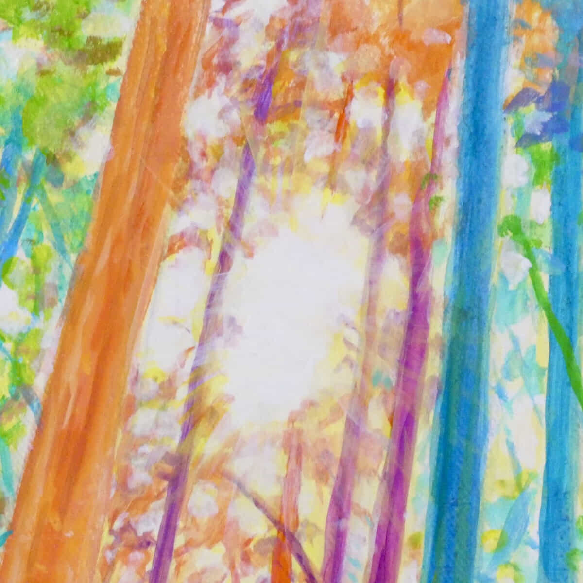 色彩の森 青い鳥-7