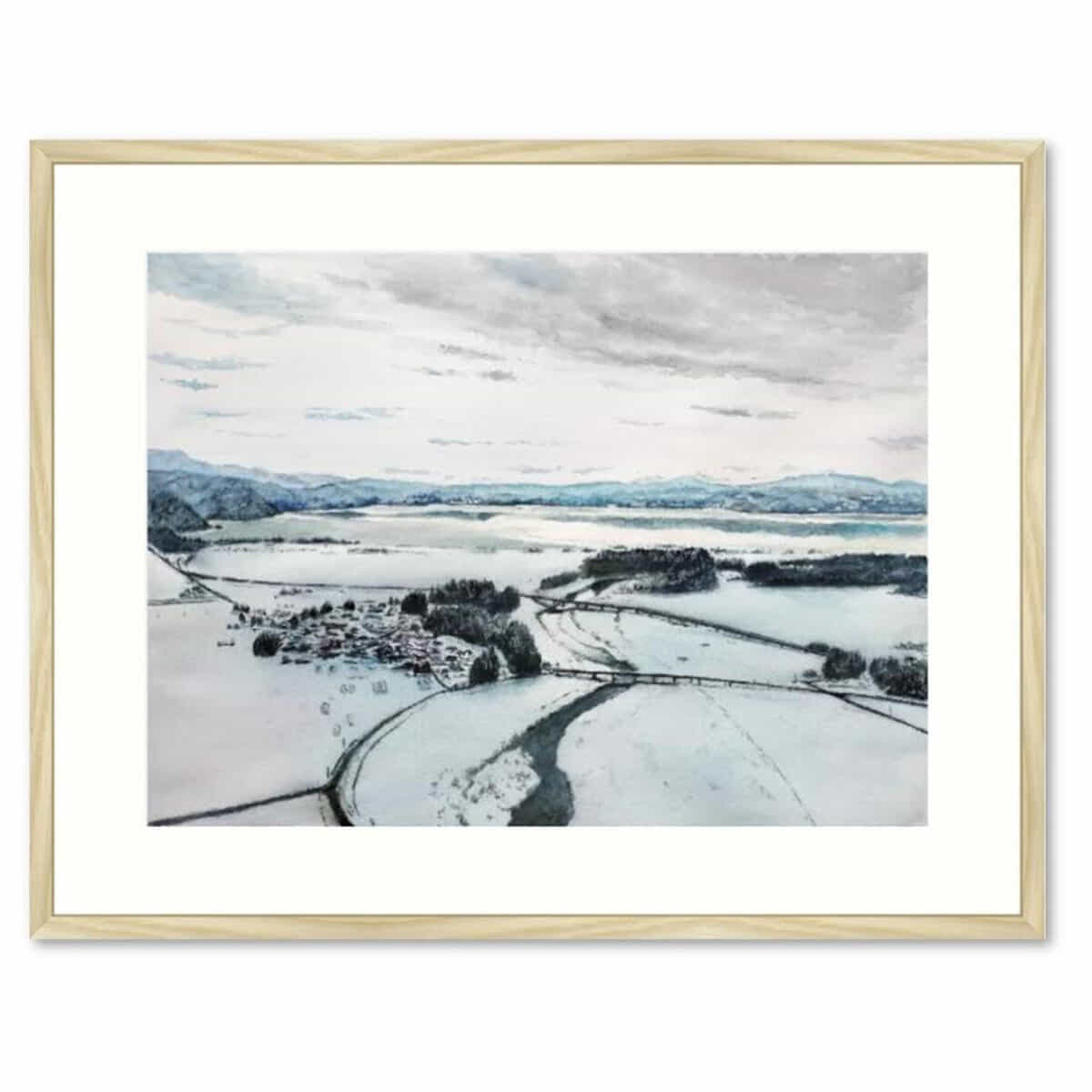 雪景色を望む-2