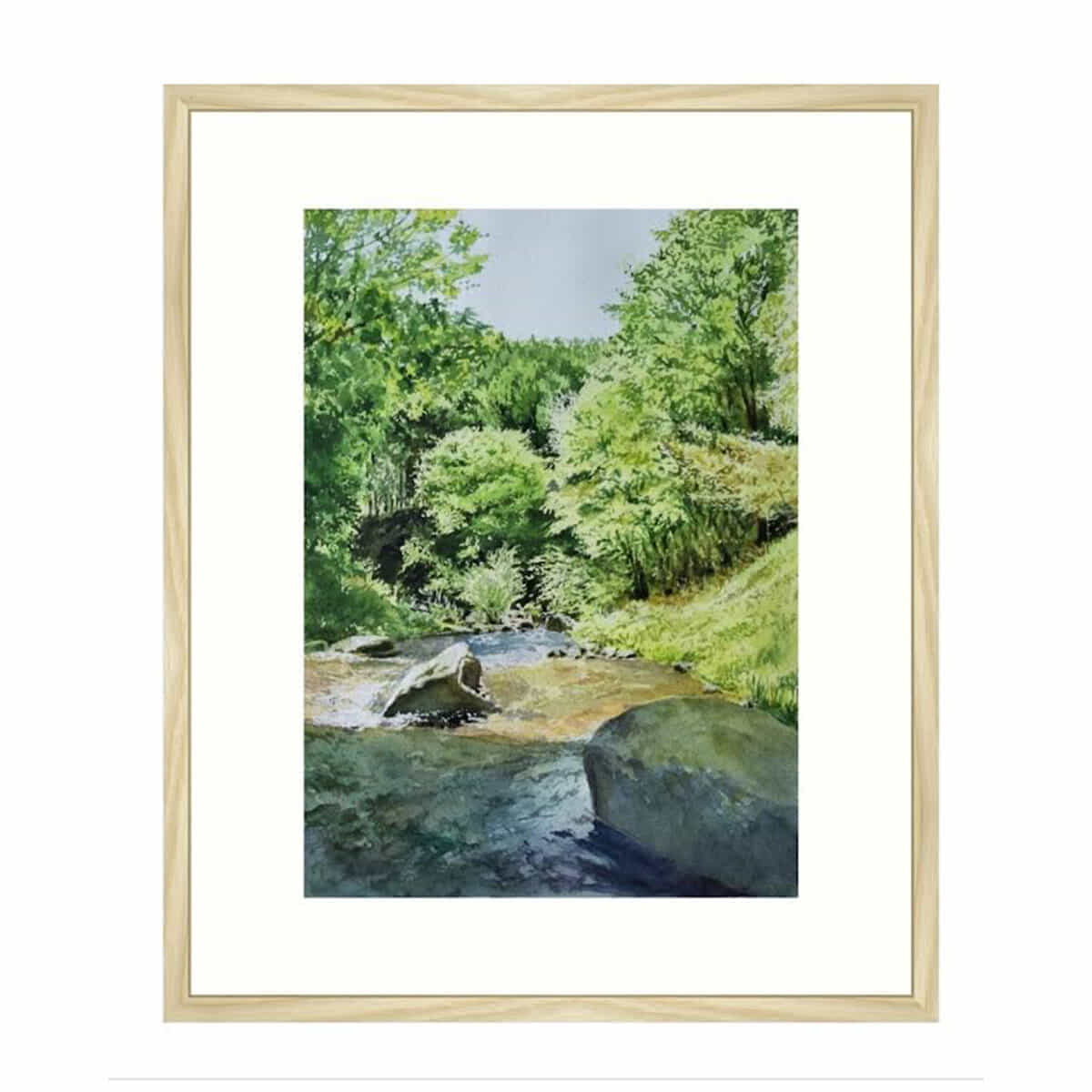 橋の下から望む-2