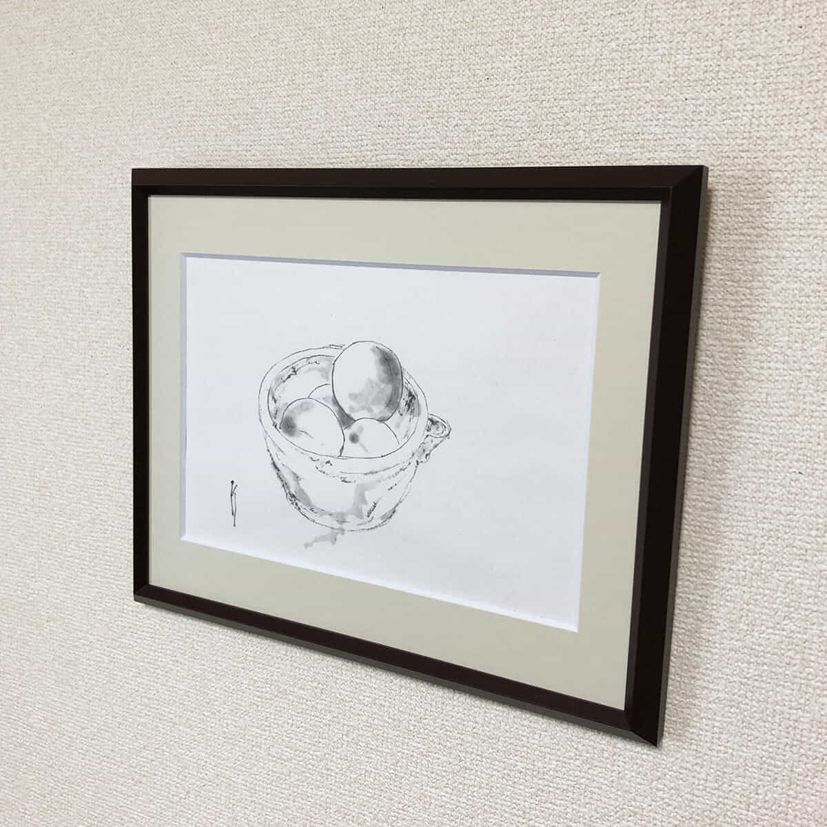 スケッチ｜小さな桃-4