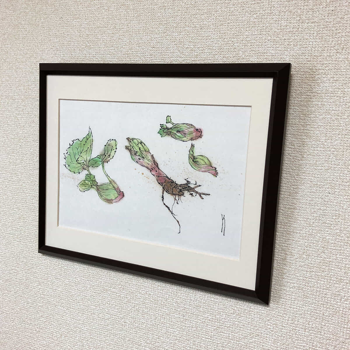 スケッチ｜ふきのとう-4