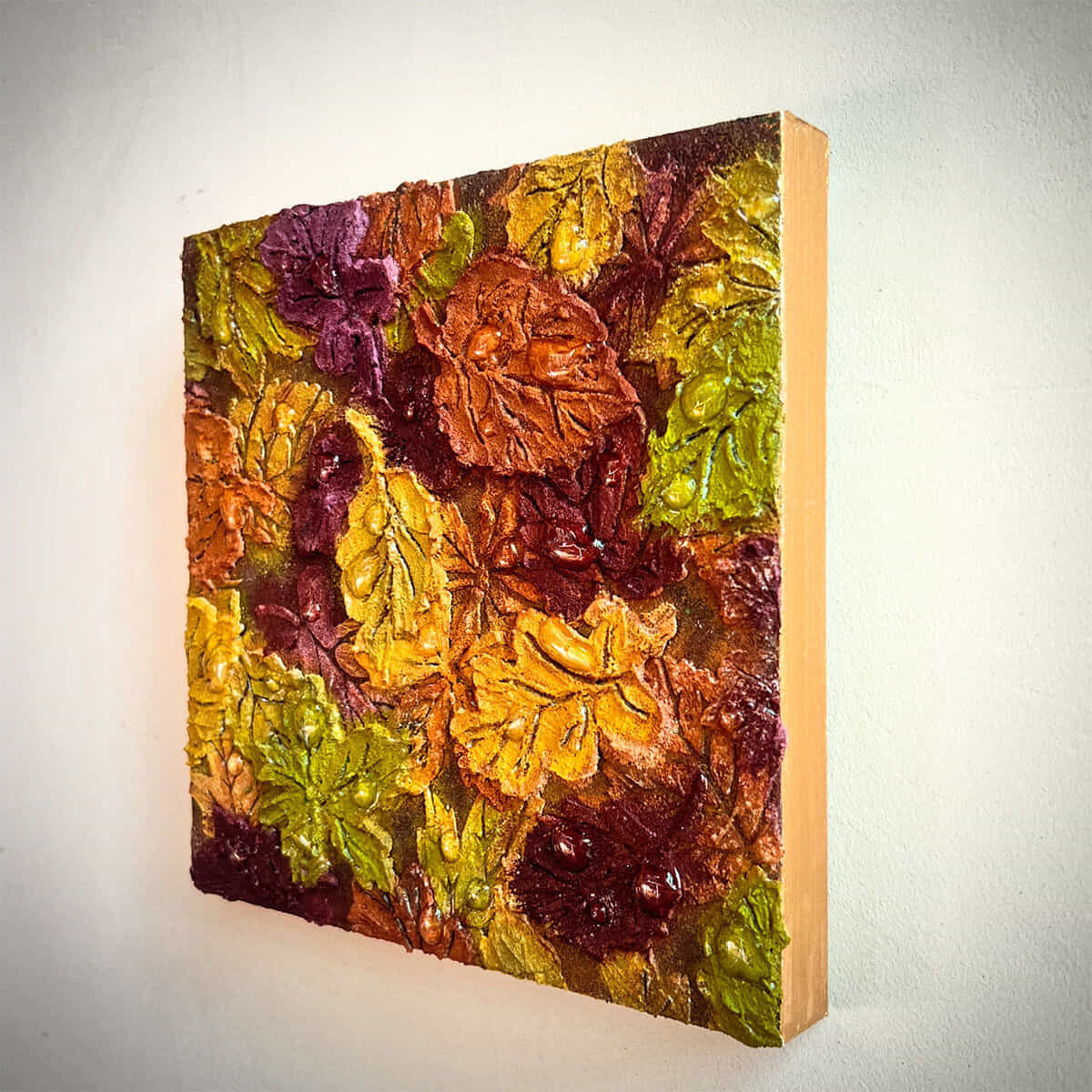 色づく森、雨上がり-2