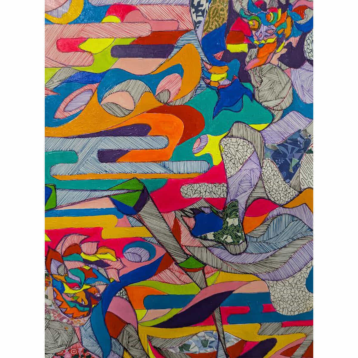 色彩のうねりに宿るもの-3