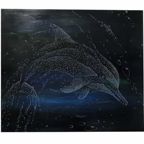 泡絵-海豚
