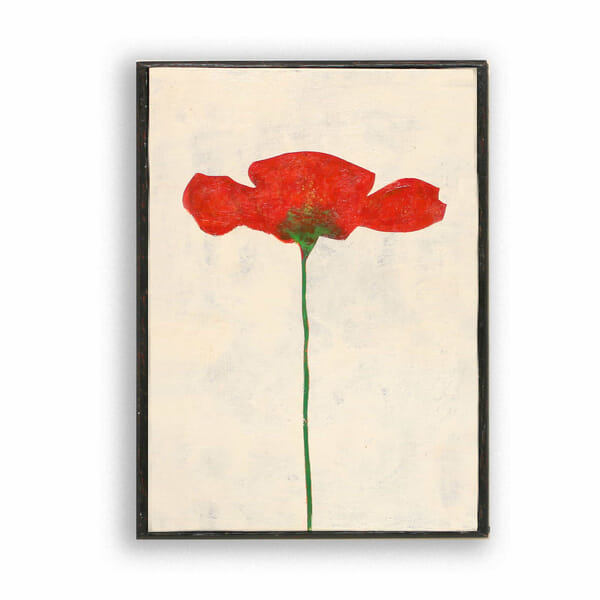 Red Poppy Solo No.210