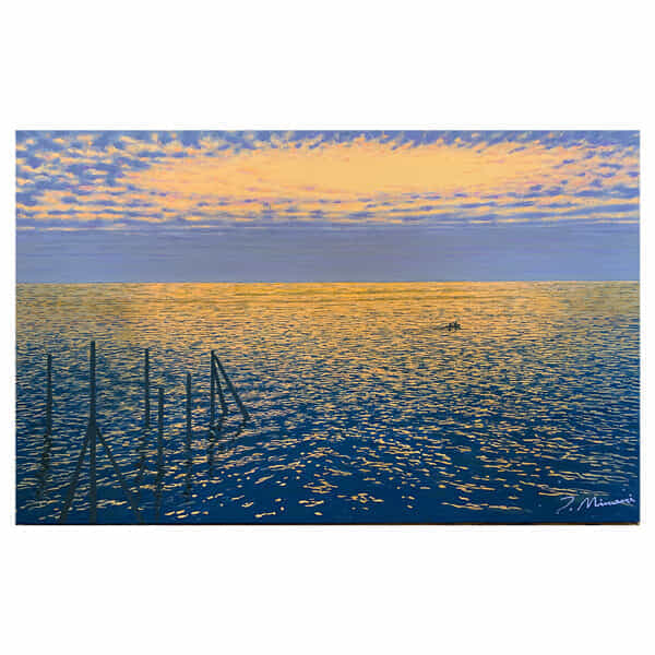 有明海の夜明け