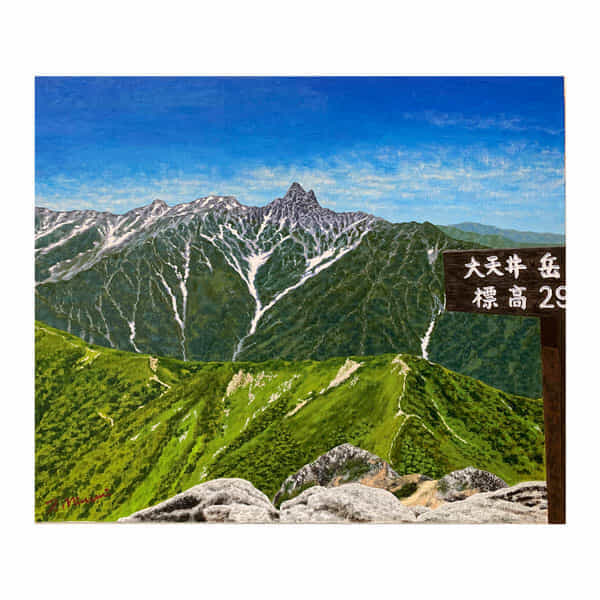 8月の槍ヶ岳