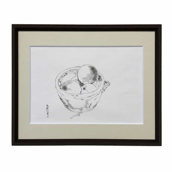 スケッチ｜小さな桃