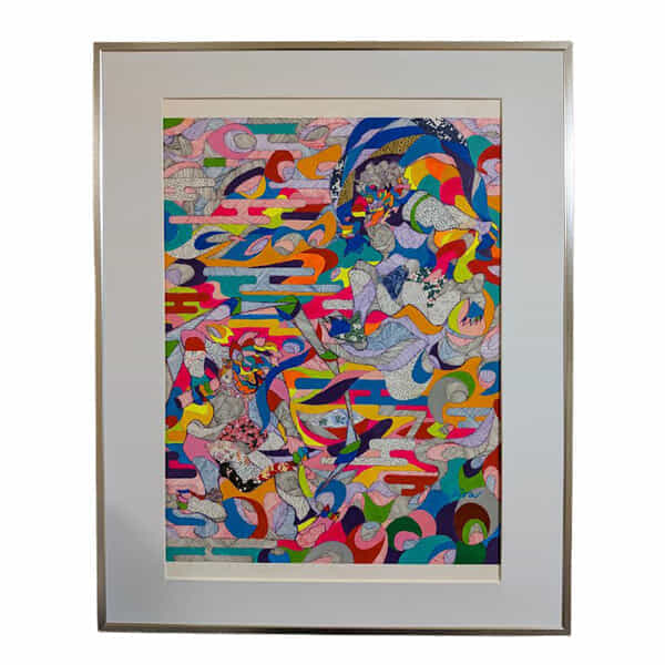 色彩のうねりに宿るもの