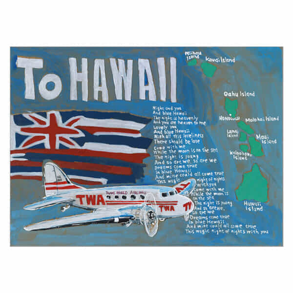 憧れのハワイ空路