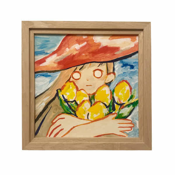 チューリップと少女/ Girl with a Tulip