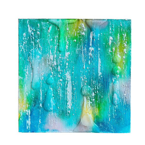 淡い春雨のヴェール