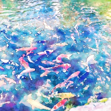 悠々と