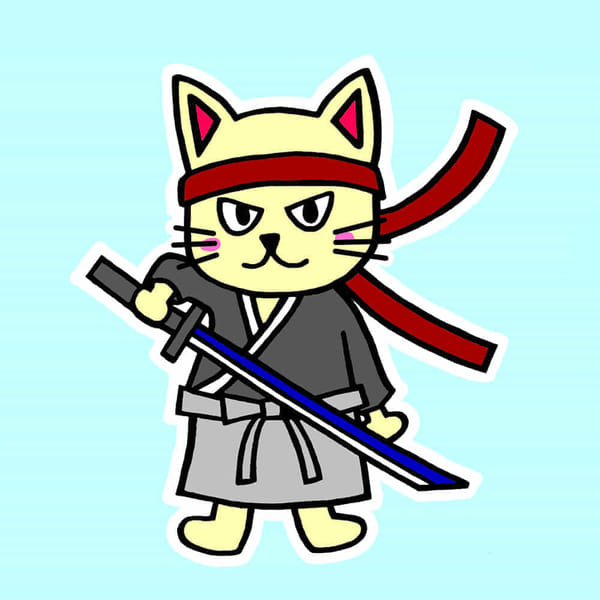 Samurai Soul Cat #001