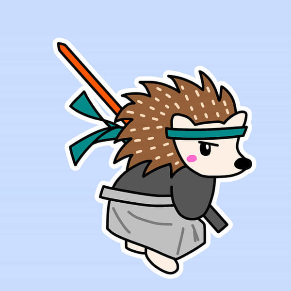 Samurai Soul Hedgehog #008