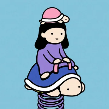 Girl Loves turtle 70