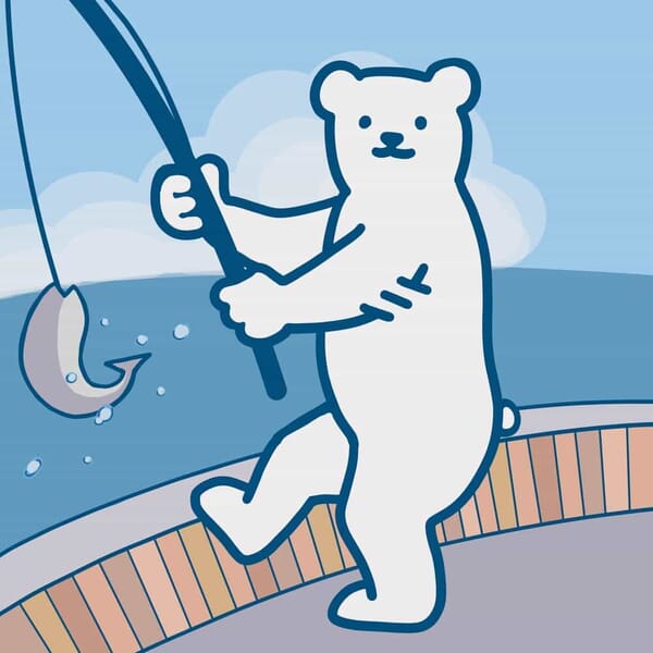 Animal #021, 漁師の真白, polar bear, fisherman