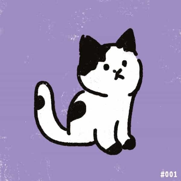 A cat who wants to be a variety of people #001 Original style