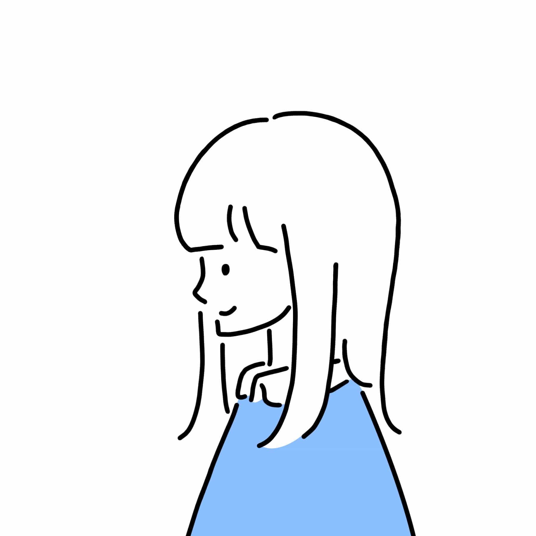 Simple line people #8