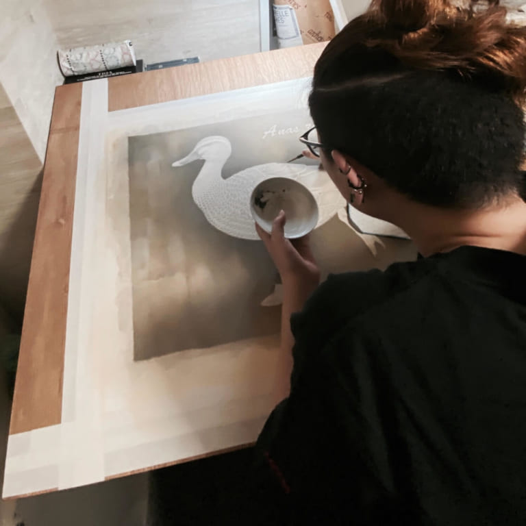 アート塗り絵コレクション掲載作家　Hitomi Nakajimaインタビュー