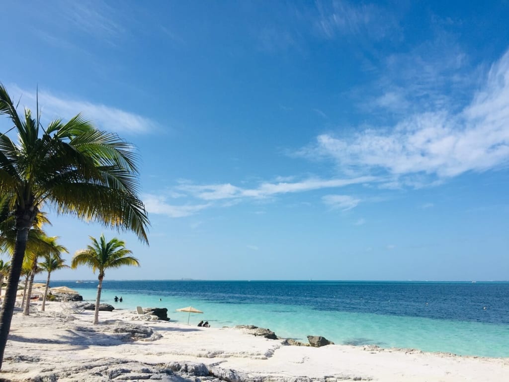 メキシコの海