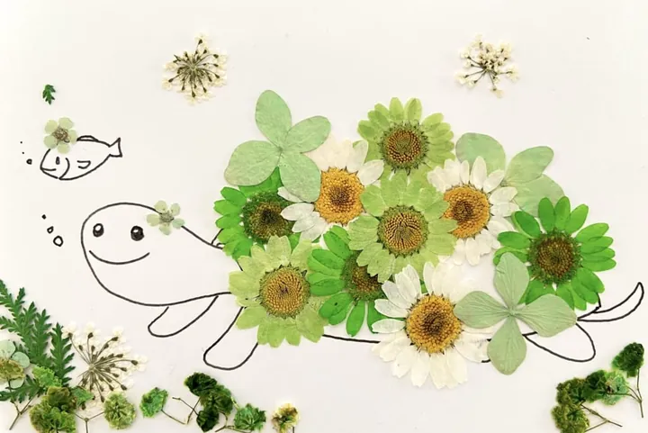 子どもから大人までできる押し花アート