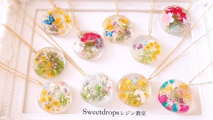 レジンで世界に１つのアイテムを作ってみよう♪