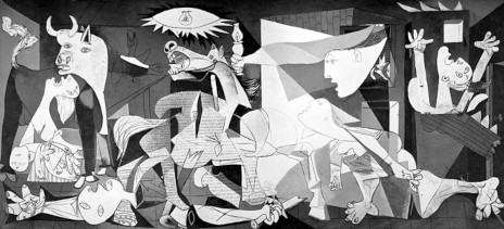 Guernica, 1937, Museo Reina Sofia, Madrid 引用:Wikipedia