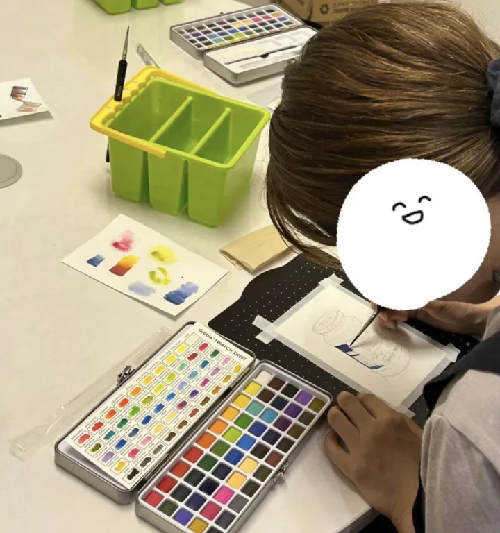 てぶらで水彩画講座