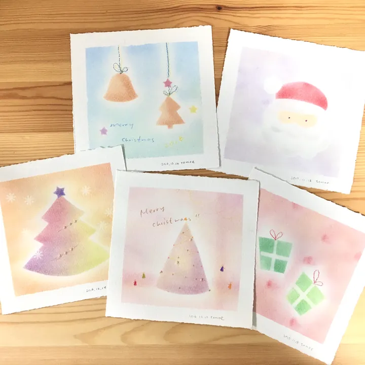 キッズ＆親子でクリスマスパステル♪