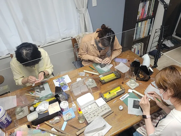 純銀粘土で作るシルバーアクセサリー