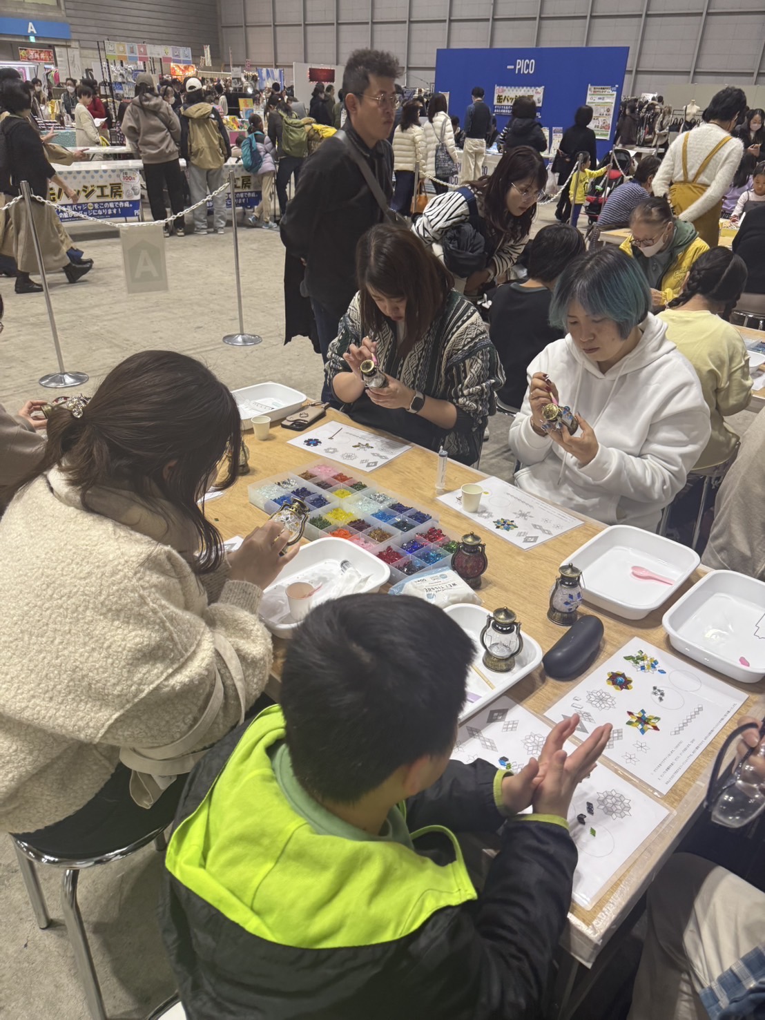 トルコモザイクガラスワークショップ