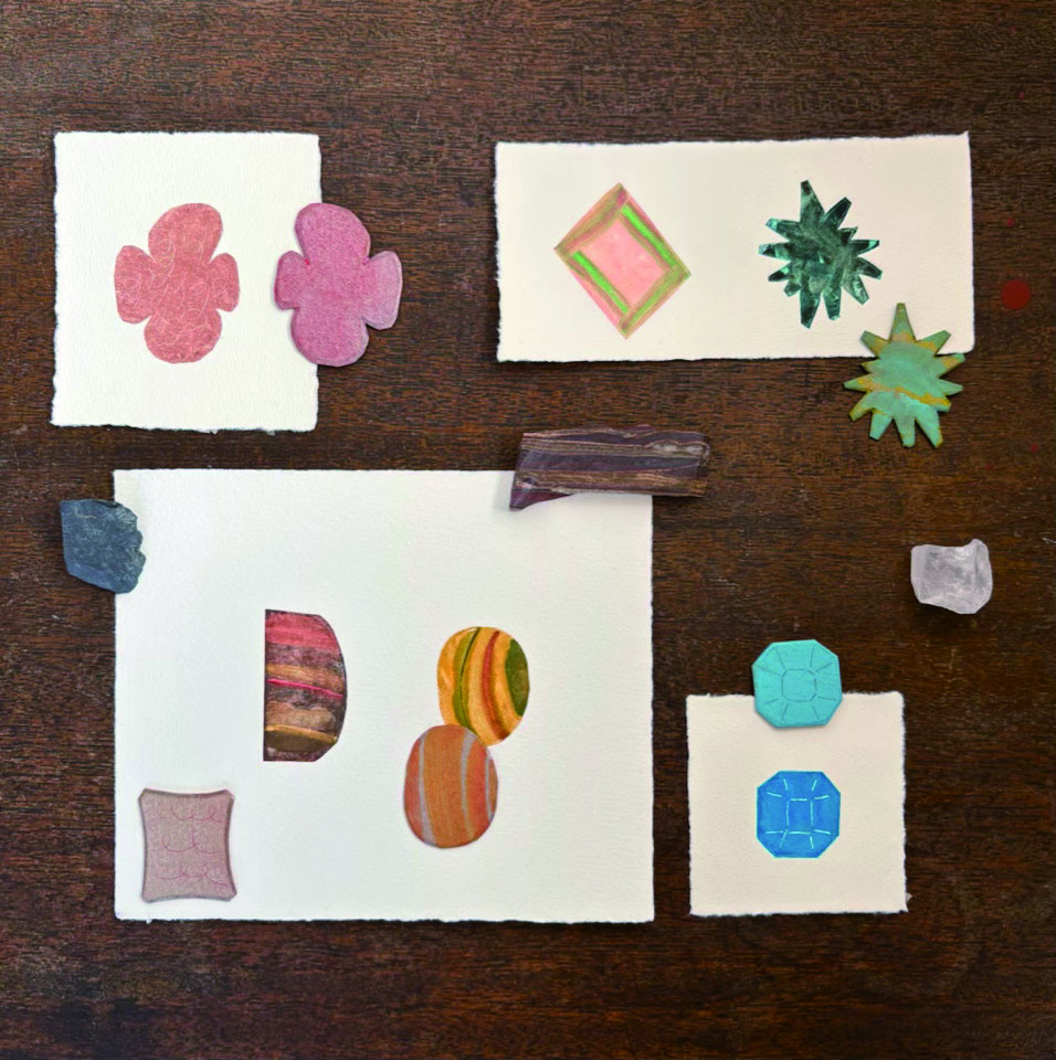 紙版画でつくろう！いしころブロマイド