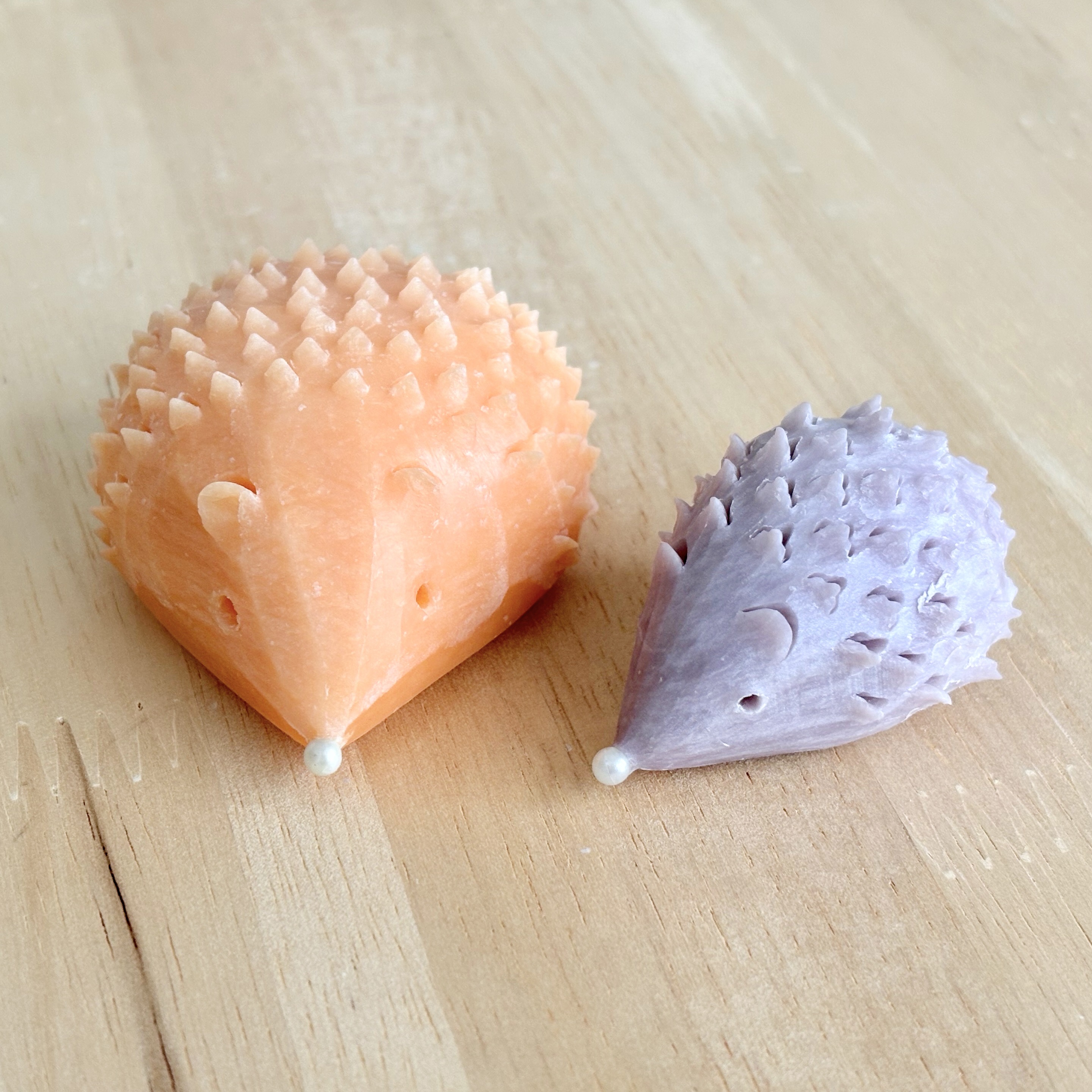 『石けんでかわいいハリネズミの親子をつくろう♪』